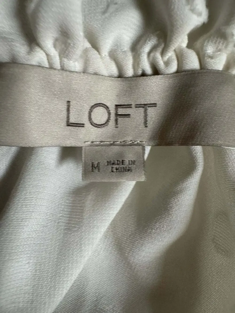 LOFT women’s white